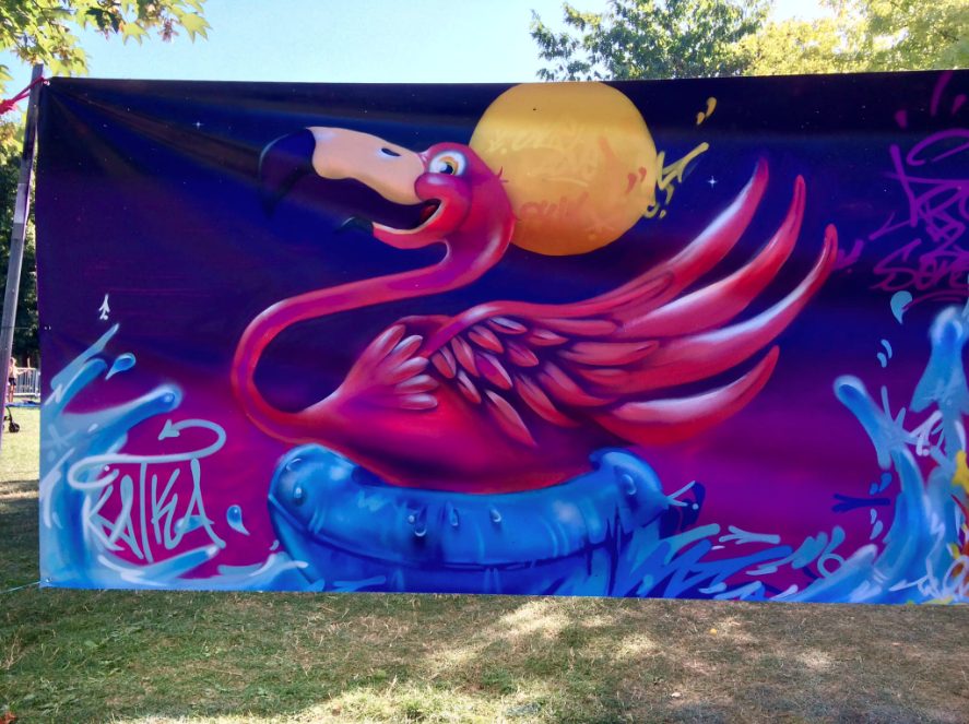 Summer Flamingo